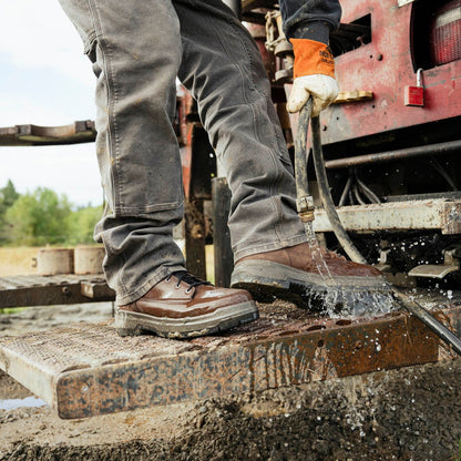 Danner Ground Control 6" Brown Steel Toe