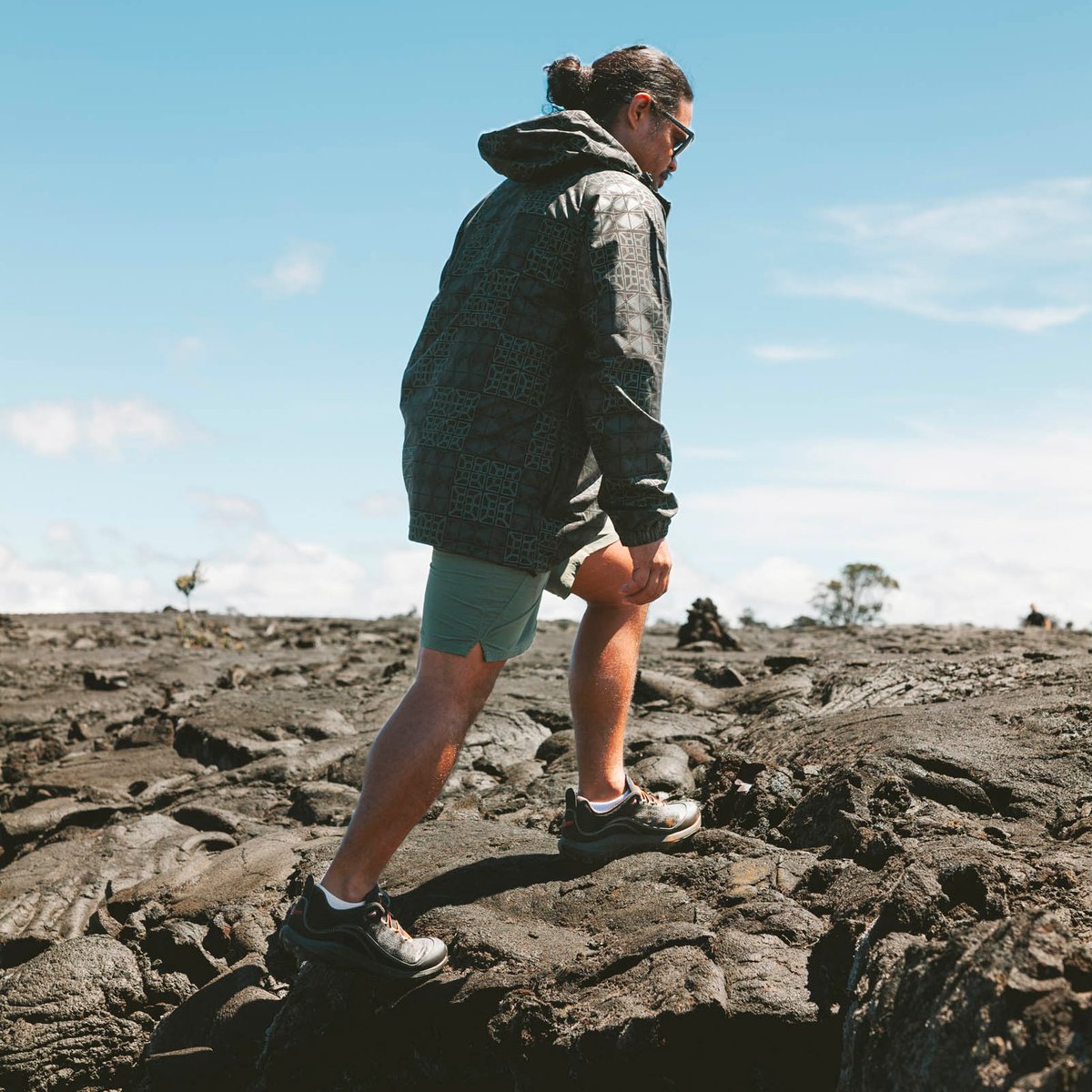 Danner Sig Zane X Danner ʻŌnini Windbreaker Black/Green