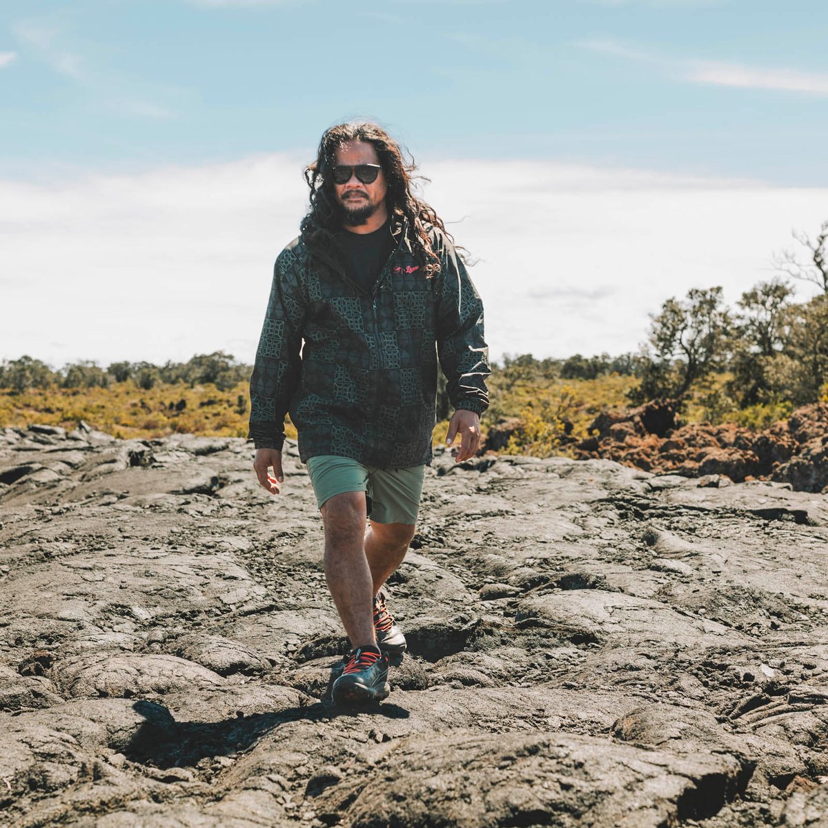 Danner Sig Zane X Danner ʻŌnini Windbreaker Black/Green