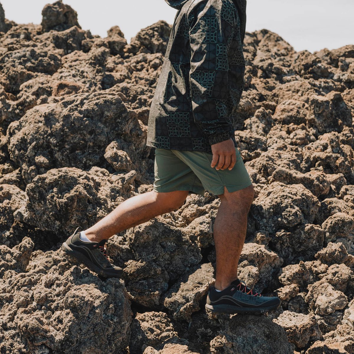Danner Sig Zane X Danner ʻŌnini Windbreaker Black/Green