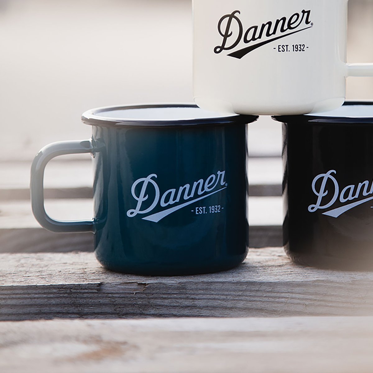 Danner Enamel Camp Mug 12oz Teal