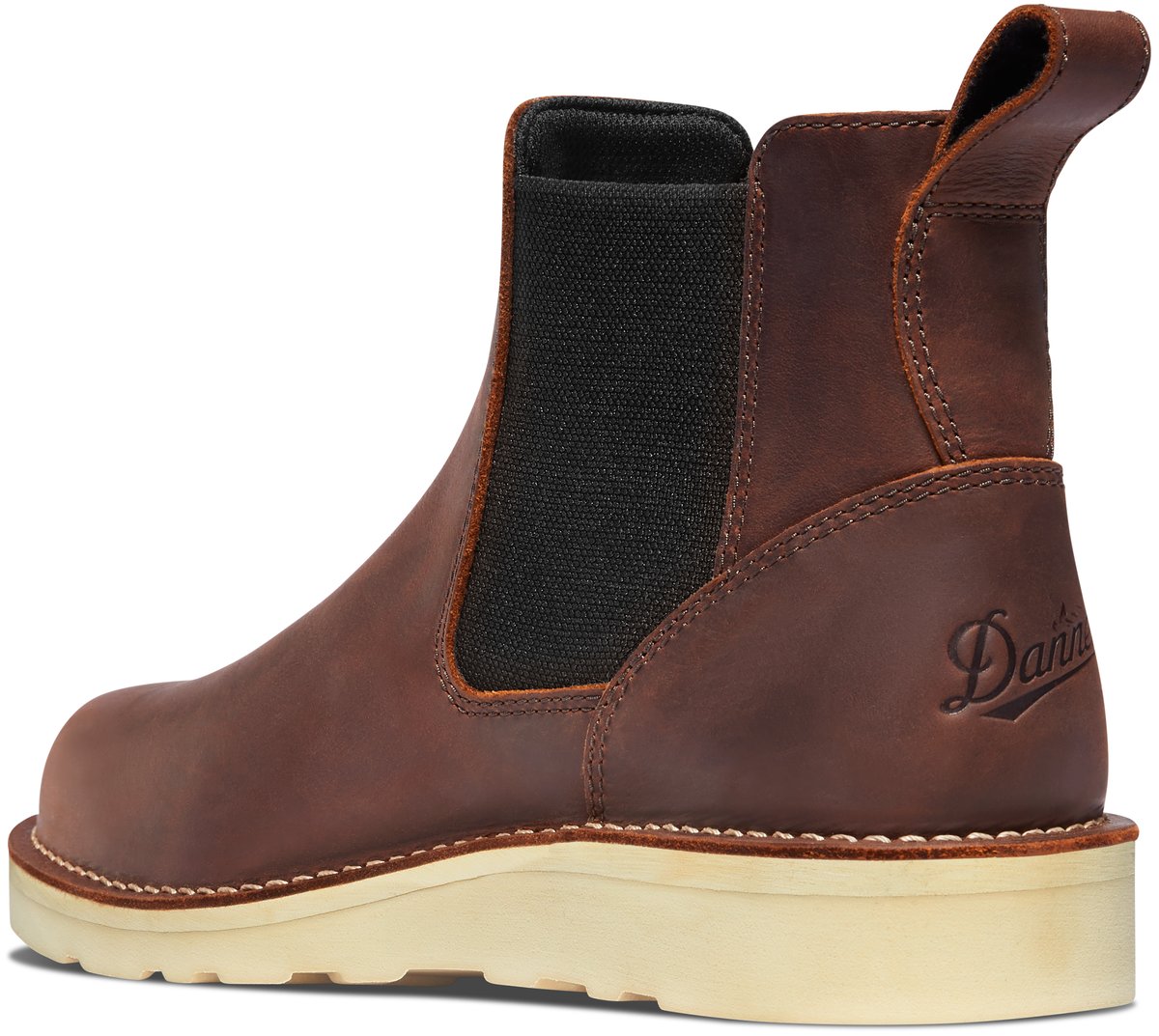 Danner Bull Run Chelsea 6" Brown - Steel Toe