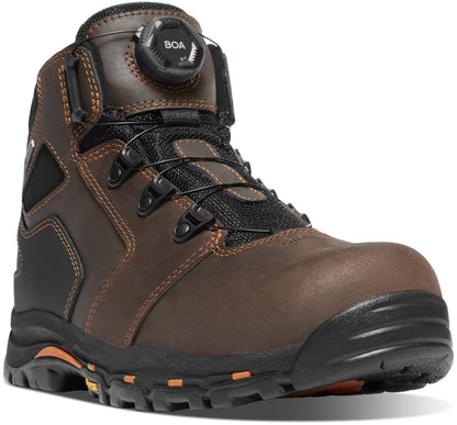 Danner Vicious BOA 4.5" Brown/Orange Composite Toe (NMT)