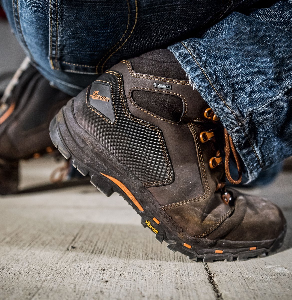 Danner Vicious 4.5" Brown/Orange Composite Toe (NMT)