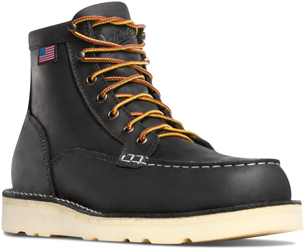 Danner Bull Run Moc Toe 6" Black