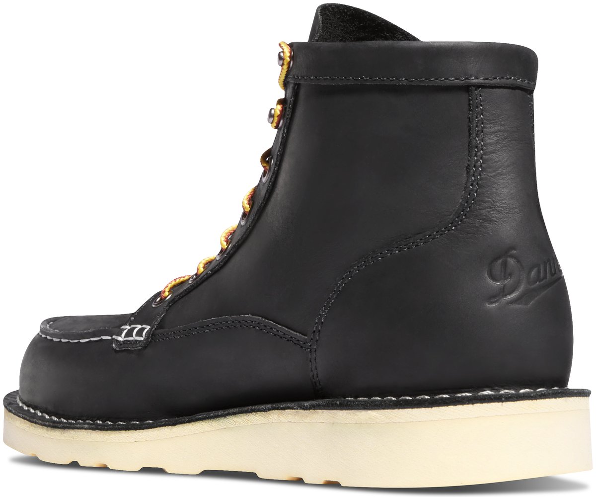 Danner Bull Run Moc Toe 6" Black