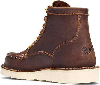 Danner Bull Run Moc Toe 6" Brown Steel Toe