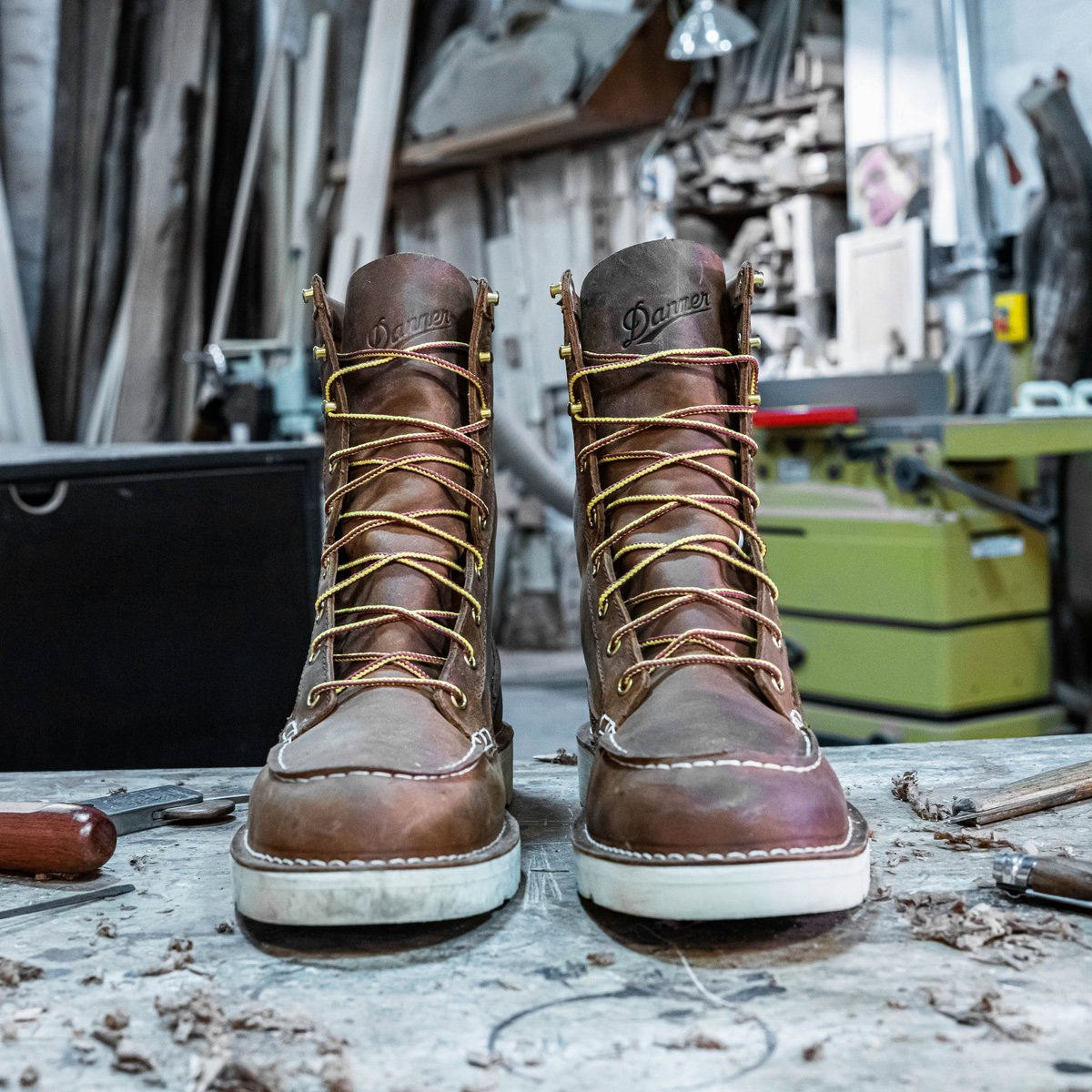 Danner Bull Run Moc Toe 8" Tobacco