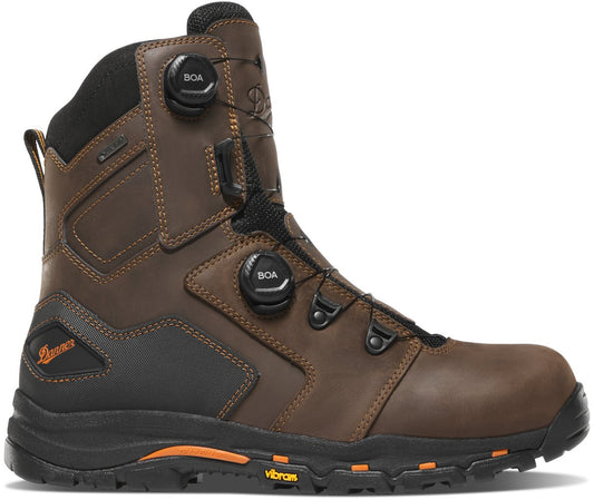 Danner Vicious BOA 8" Brown/Orange Composite Toe (NMT)