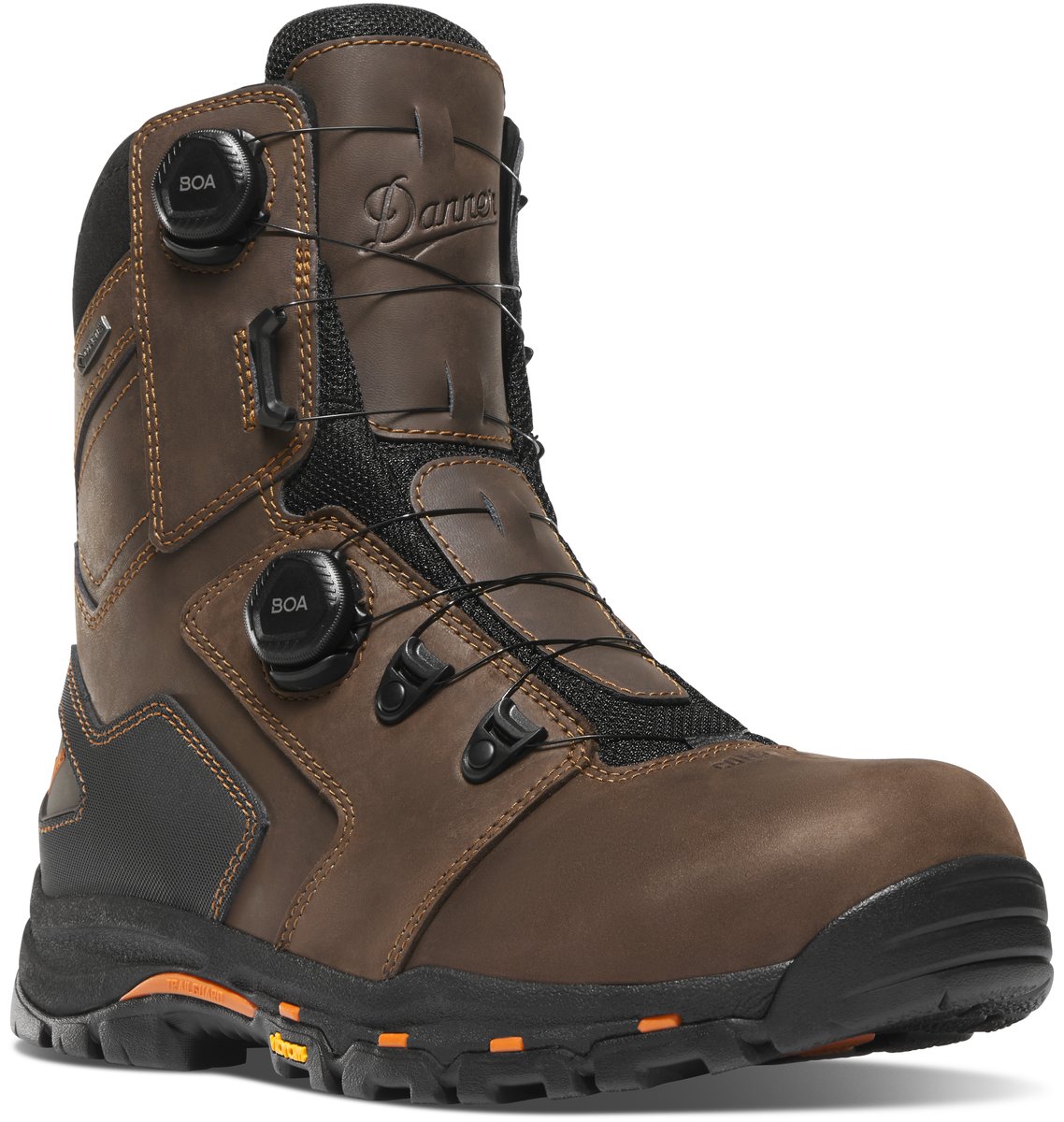 Danner Vicious BOA 8" Brown/Orange Composite Toe (NMT)