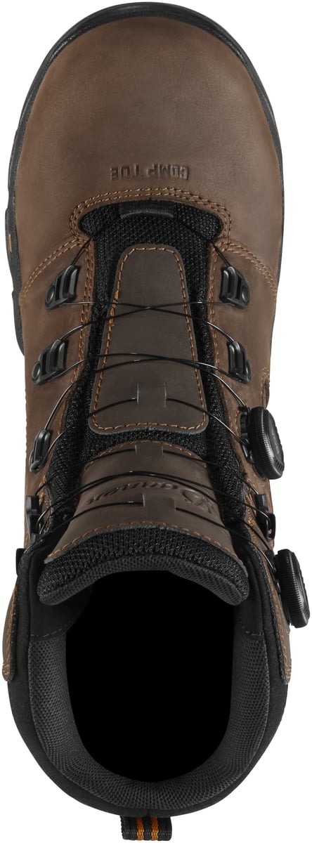 Danner Vicious BOA 8" Brown/Orange Composite Toe (NMT)
