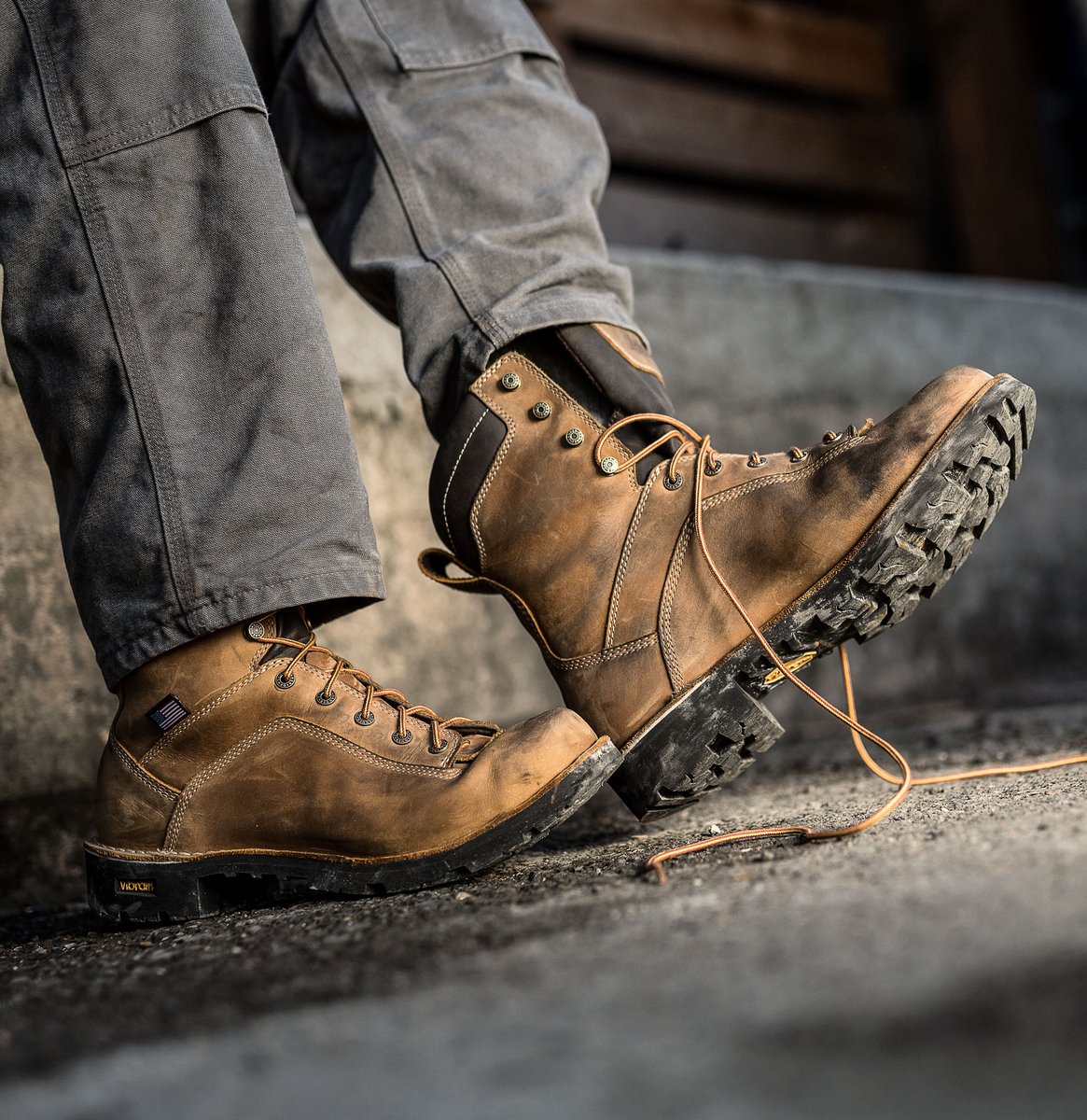 Danner Quarry USA Distressed Brown Insulated 400G Composite Toe (NMT)