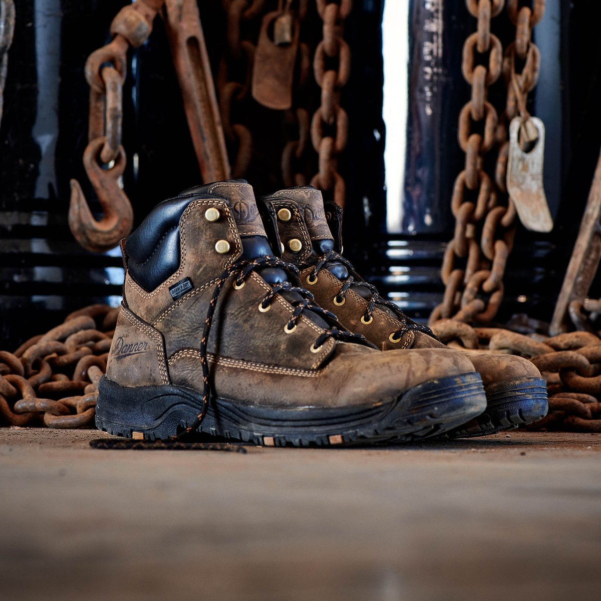 Danner Caliper 6" Brown Aluminum Toe