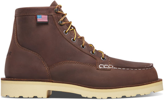 Danner Bull Run Moc Toe 6" Brown - Heel