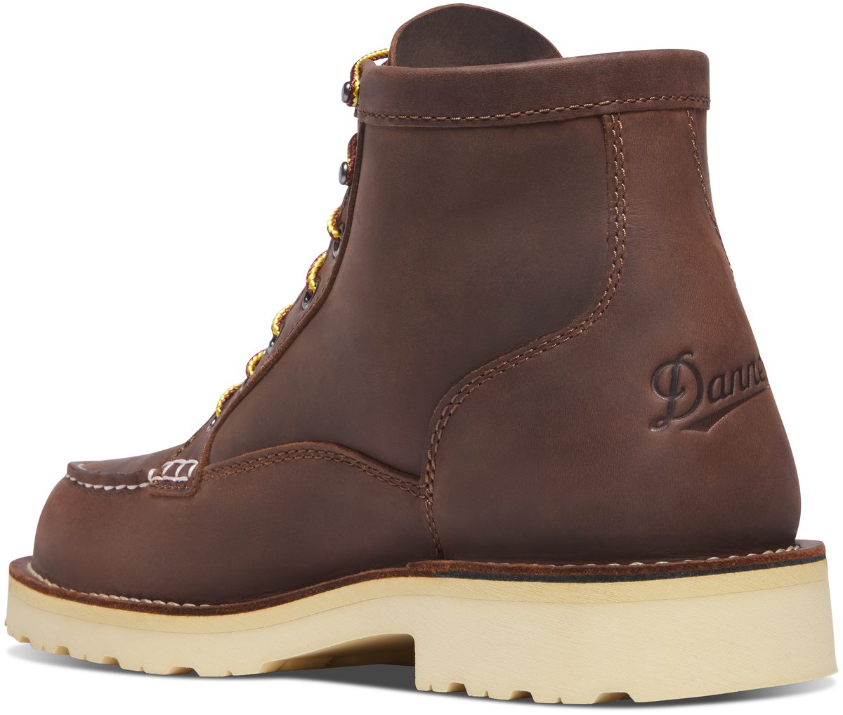Danner Bull Run Moc Toe 6" Brown - Heel