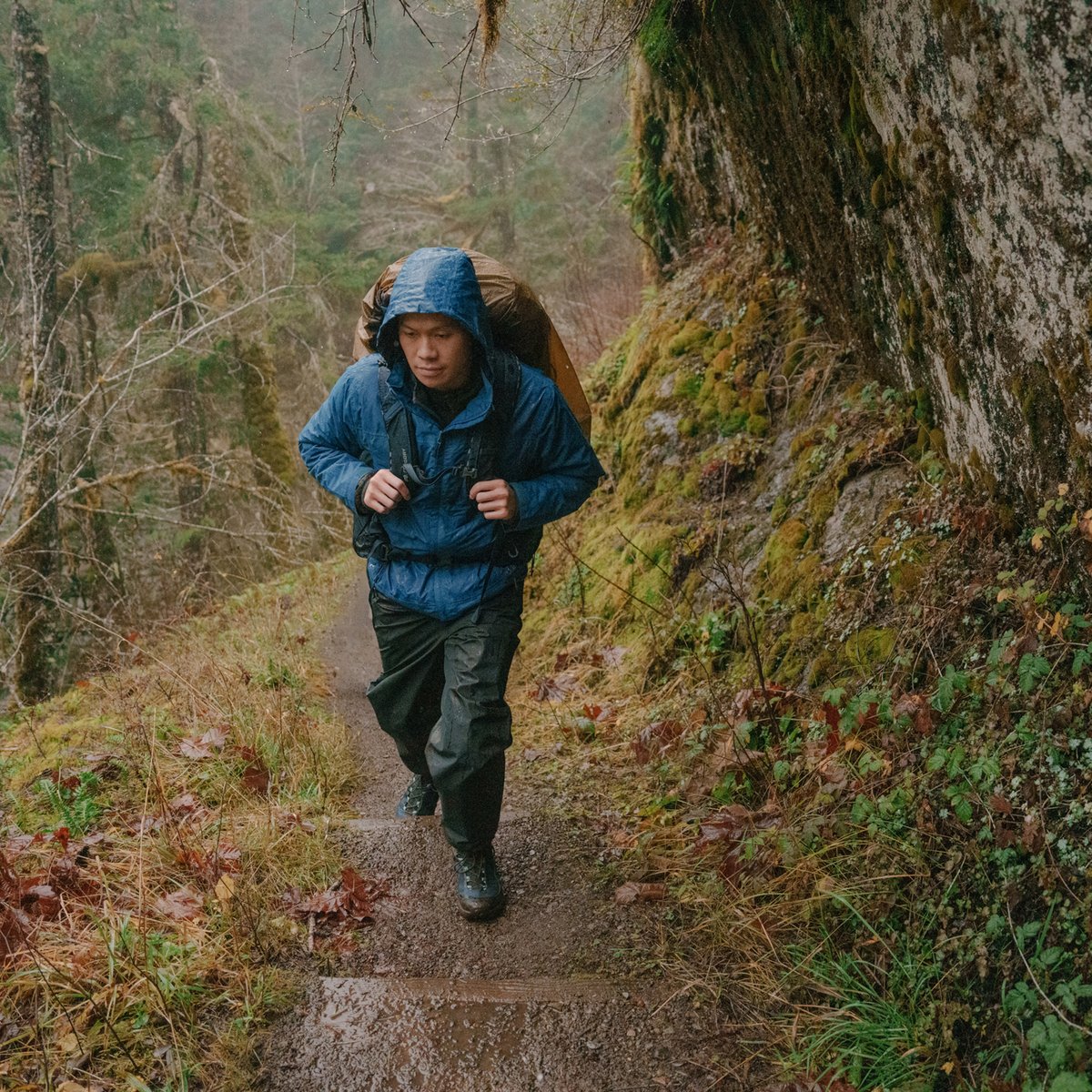 Danner N45 GTX Jet Black/Imperial Blue