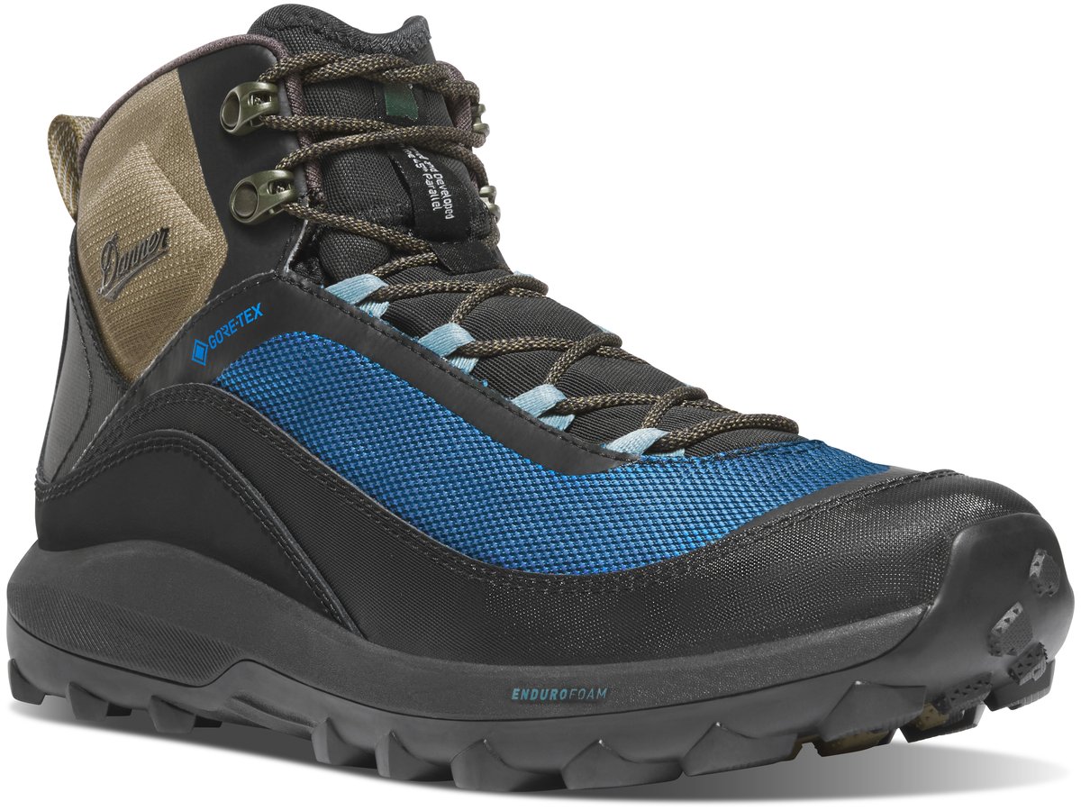 Danner N45 GTX Jet Black/Imperial Blue