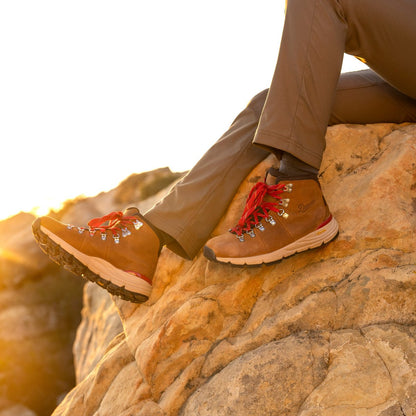 Danner Mountain 600 Leaf GTX Grizzly Brown/Rhodo Red