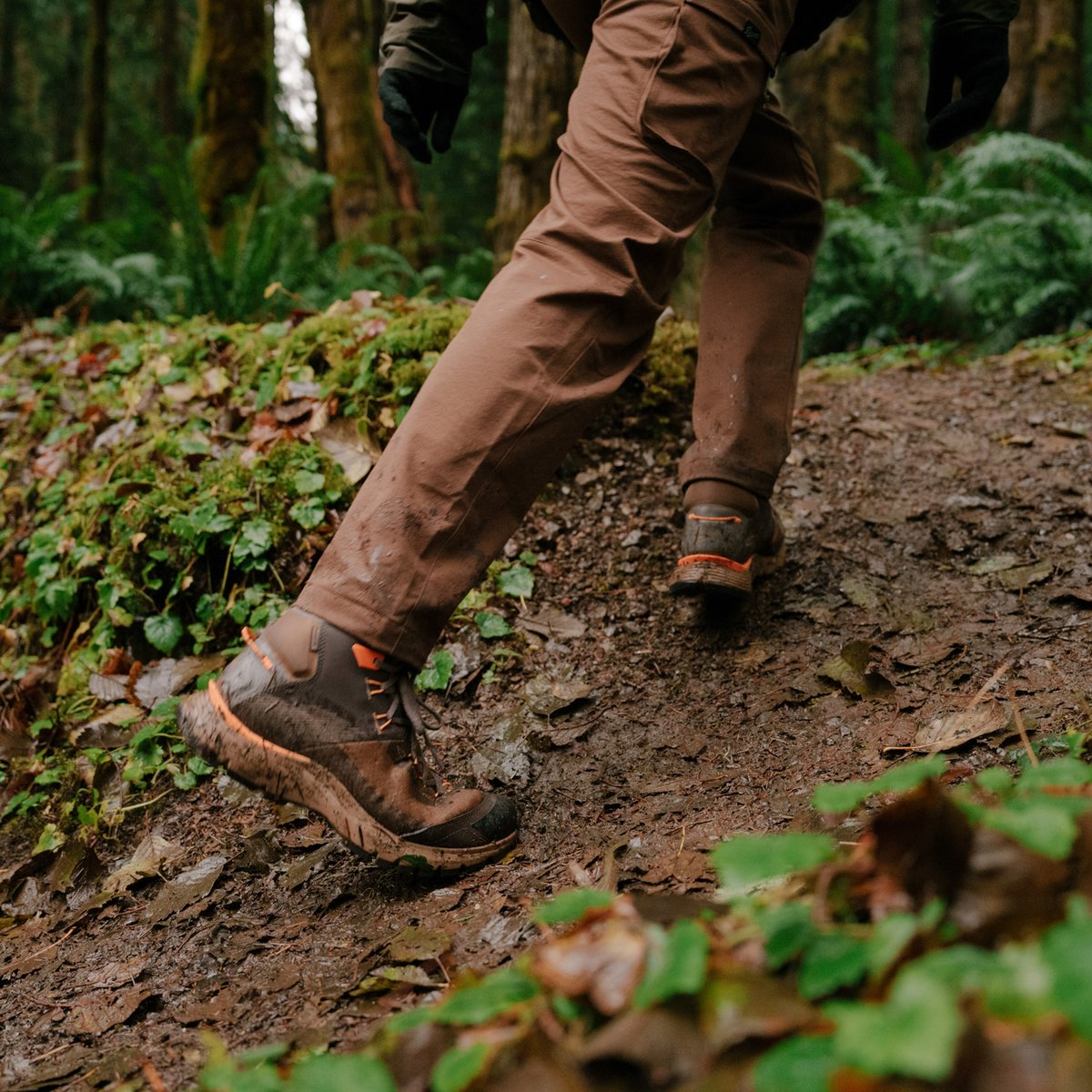Danner Trail Junction Malt Brown/Poppy Orange