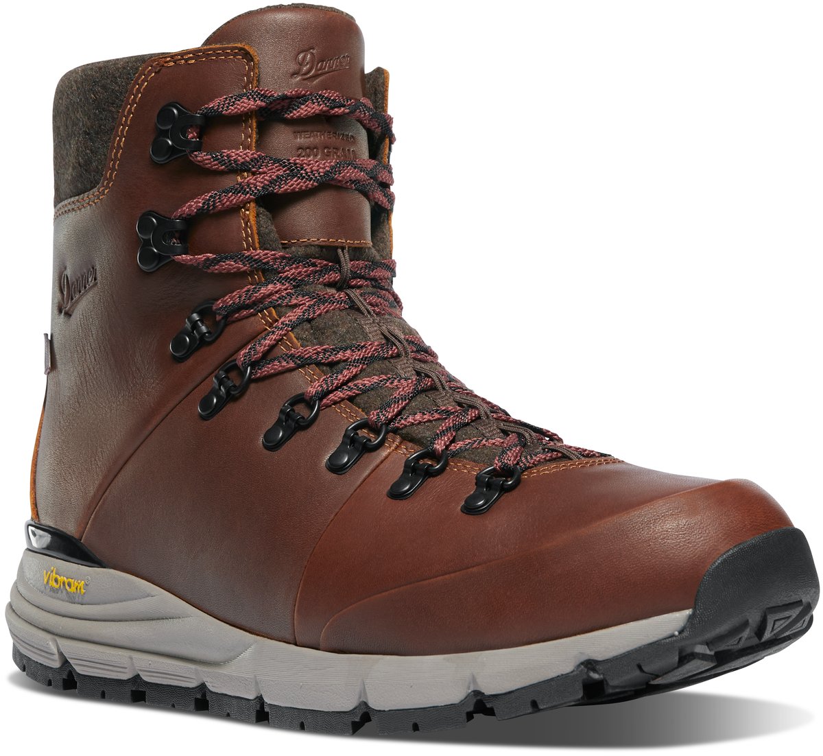 Danner Arctic 600 Side-Zip  Roasted Pecan/Fired Brick Insulated 200G