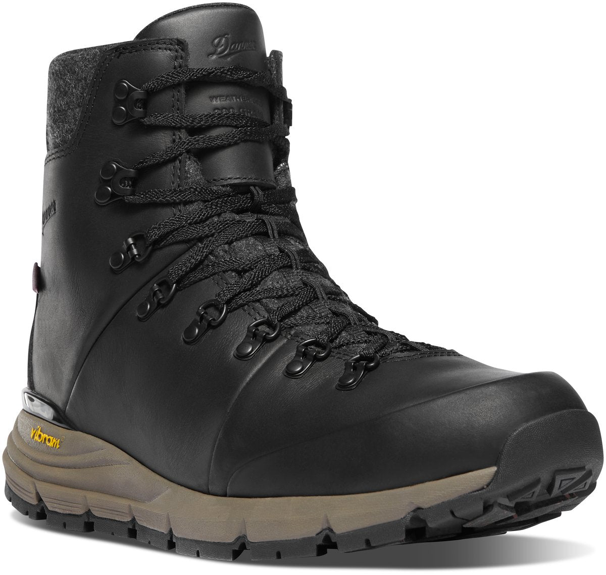 Danner Arctic 600 Side-Zip Jet Black/Mojave Insulated 200G