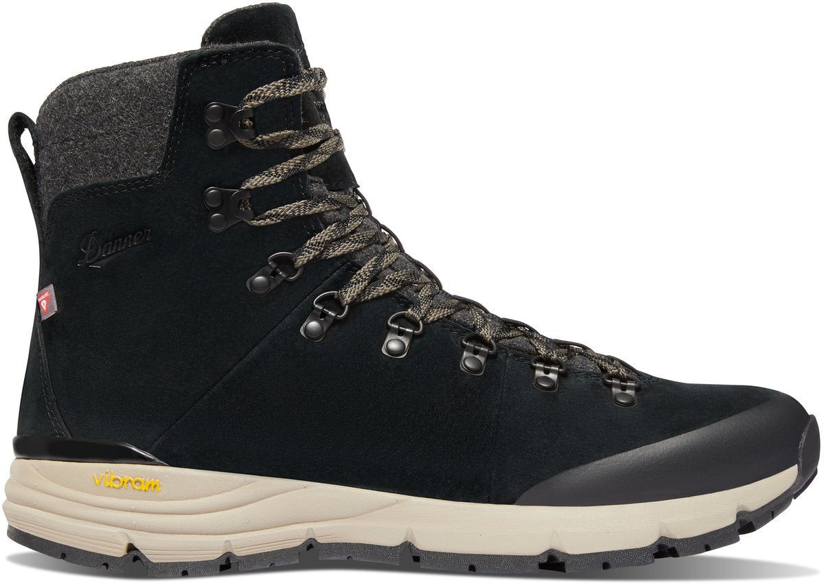 Danner Arctic 600 Side-Zip Black/Brown Insulated 200G