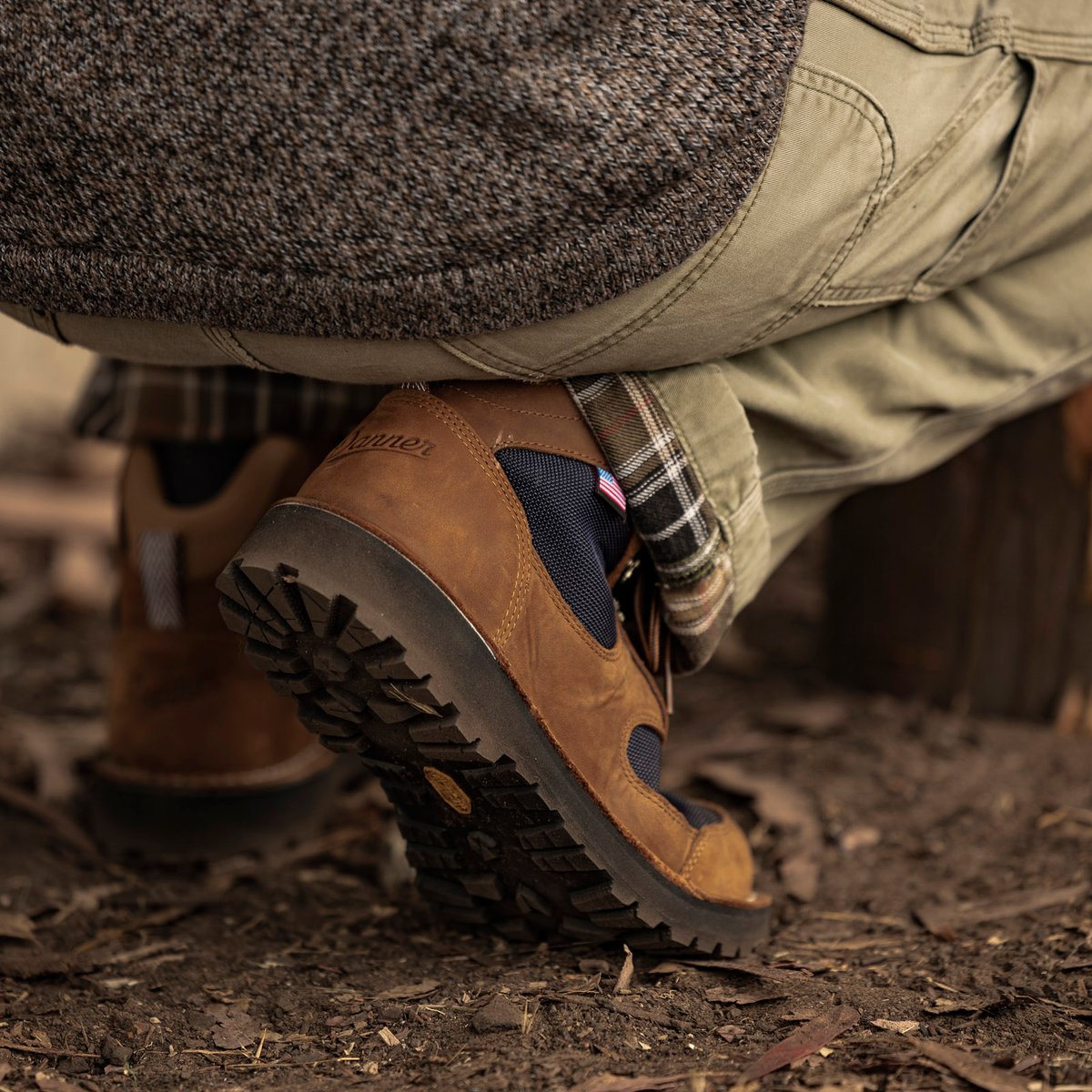 Danner Cascade Crest Grizzly Brown/Ursa Blue