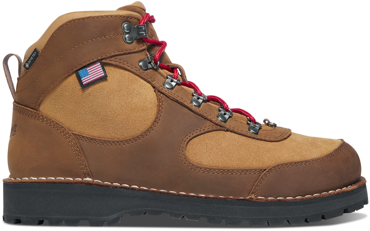 Danner Cascade Crest Grizzly Brown/Rhodo Red