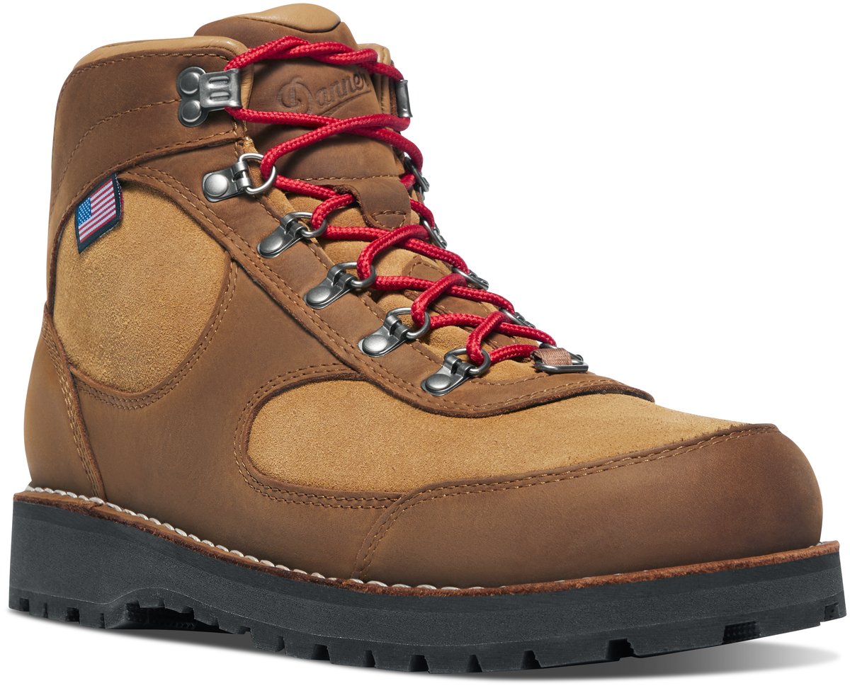 Danner Cascade Crest Grizzly Brown/Rhodo Red