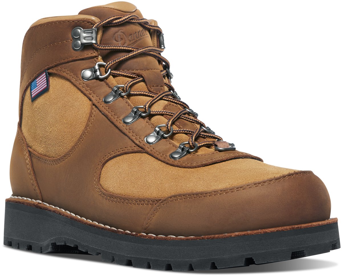 Danner Cascade Crest Grizzly Brown/Rhodo Red