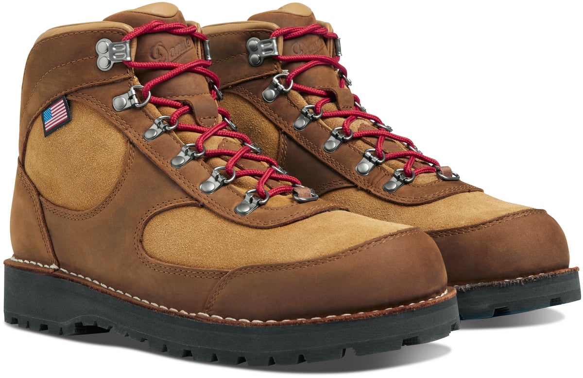 Danner Cascade Crest Grizzly Brown/Rhodo Red