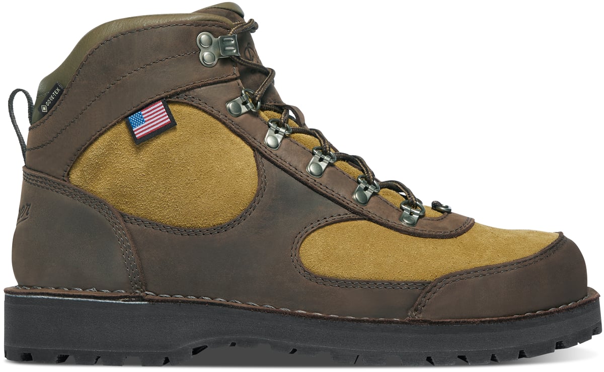 Danner Cascade Crest Turkish Coffee/Moss Green