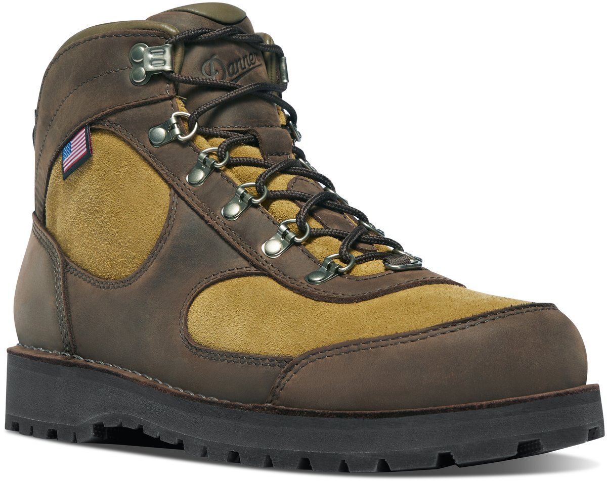Danner Cascade Crest Turkish Coffee/Moss Green