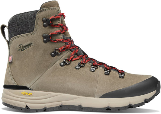 Danner Arctic 600 Side-Zip Brown/Red Insulated 200G