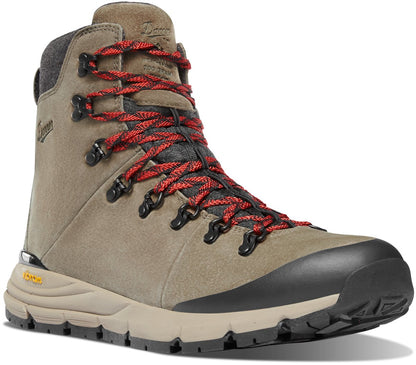 Danner Arctic 600 Side-Zip Brown/Red Insulated 200G