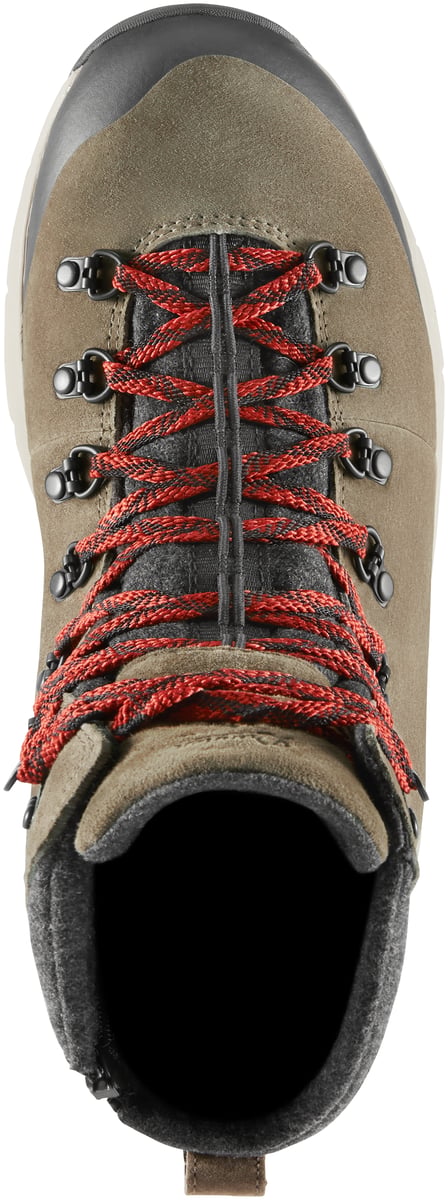 Danner Arctic 600 Side-Zip Brown/Red Insulated 200G