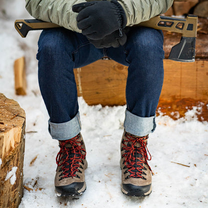 Danner Arctic 600 Side-Zip Brown/Red Insulated 200G