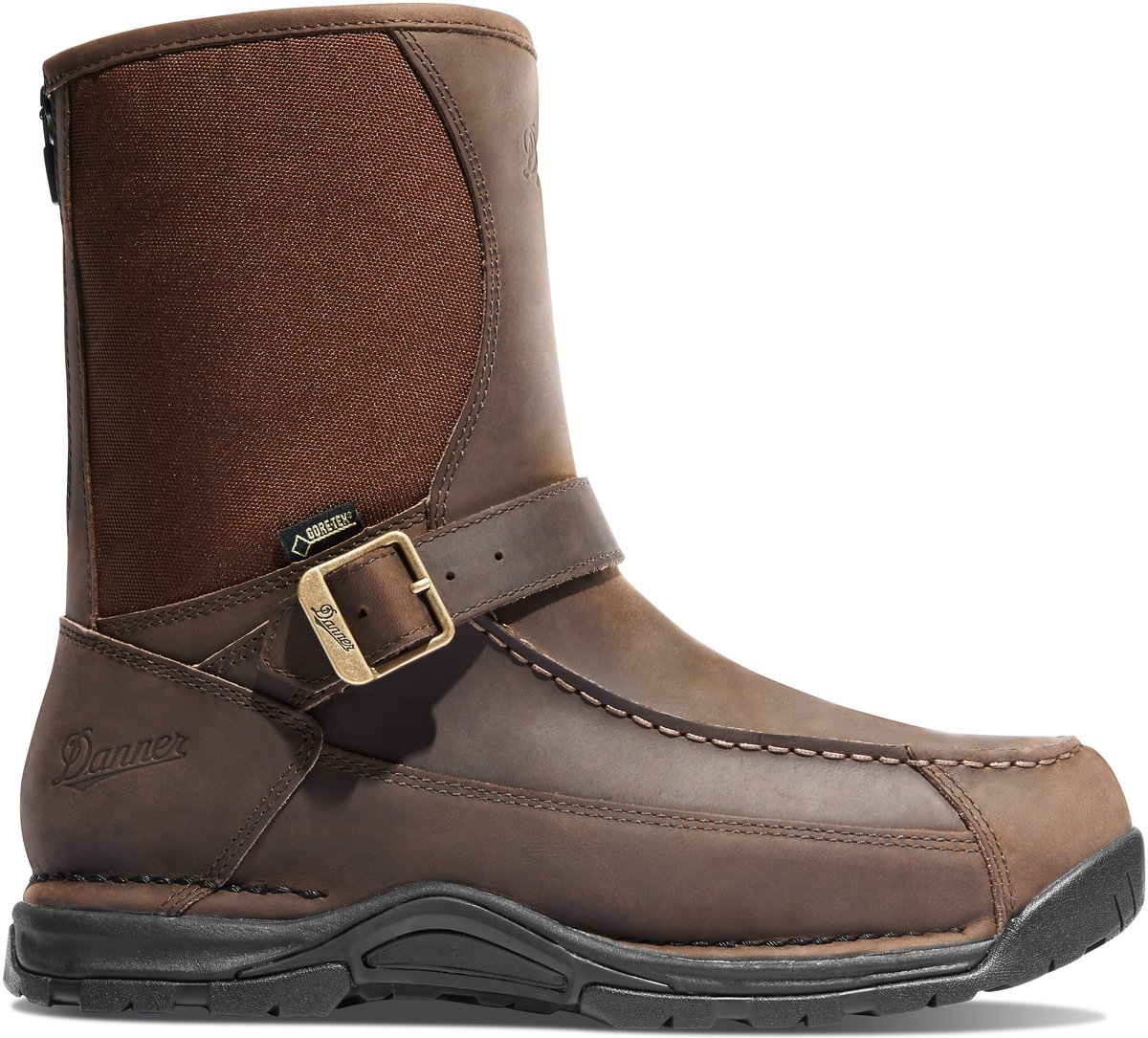 Danner Sharptail Rear Zip 10" Dark Brown