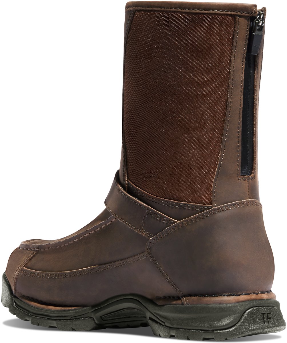 Danner Sharptail Rear Zip 10" Dark Brown