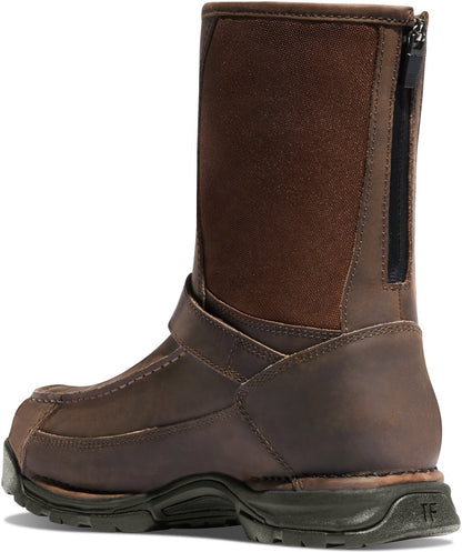 Danner Sharptail Rear Zip 10" Dark Brown