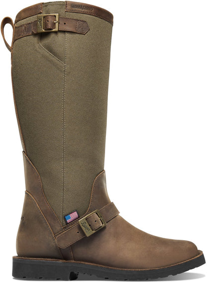 Danner San Angelo Snake Boot Brown Square Toe