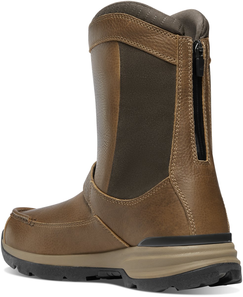 Danner Recurve Moc Toe Rear-Zip Light Brown