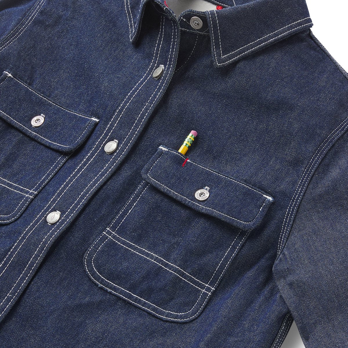 Danner Larch Mt Denim Shirt Dark Wash Indigo