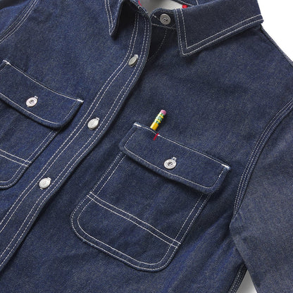 Danner Larch Mt Denim Shirt Dark Wash Indigo