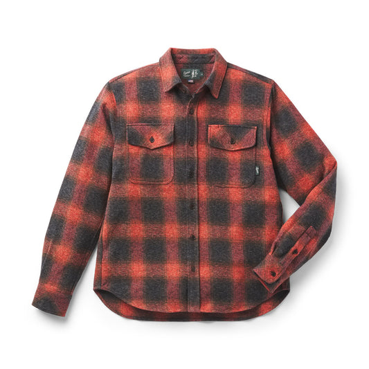 Danner Cedar Mill Cotton Flannel Shirt  Ombre Buffalo Plaid