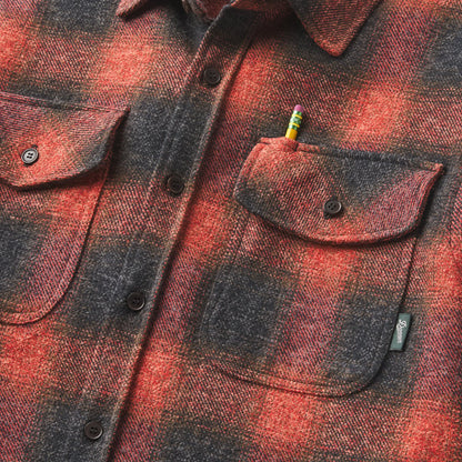 Danner Cedar Mill Cotton Flannel Shirt  Ombre Buffalo Plaid