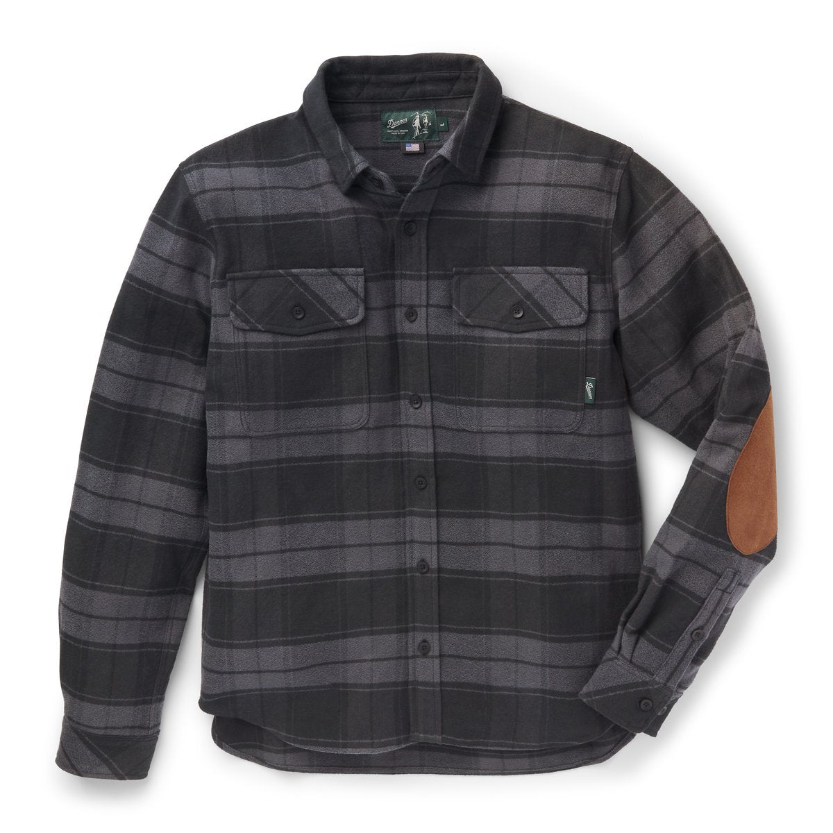 Danner Cedar Mill Cotton Flannel Shirt  Black Plaid