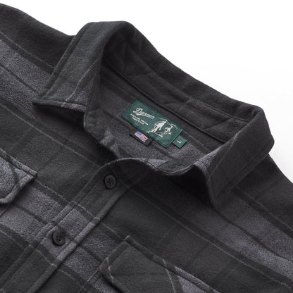 Danner Cedar Mill Cotton Flannel Shirt  Black Plaid