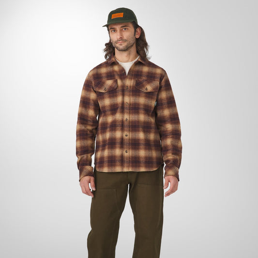Danner Cedar Mill Cotton Flannel Shirt  Espresso Plaid