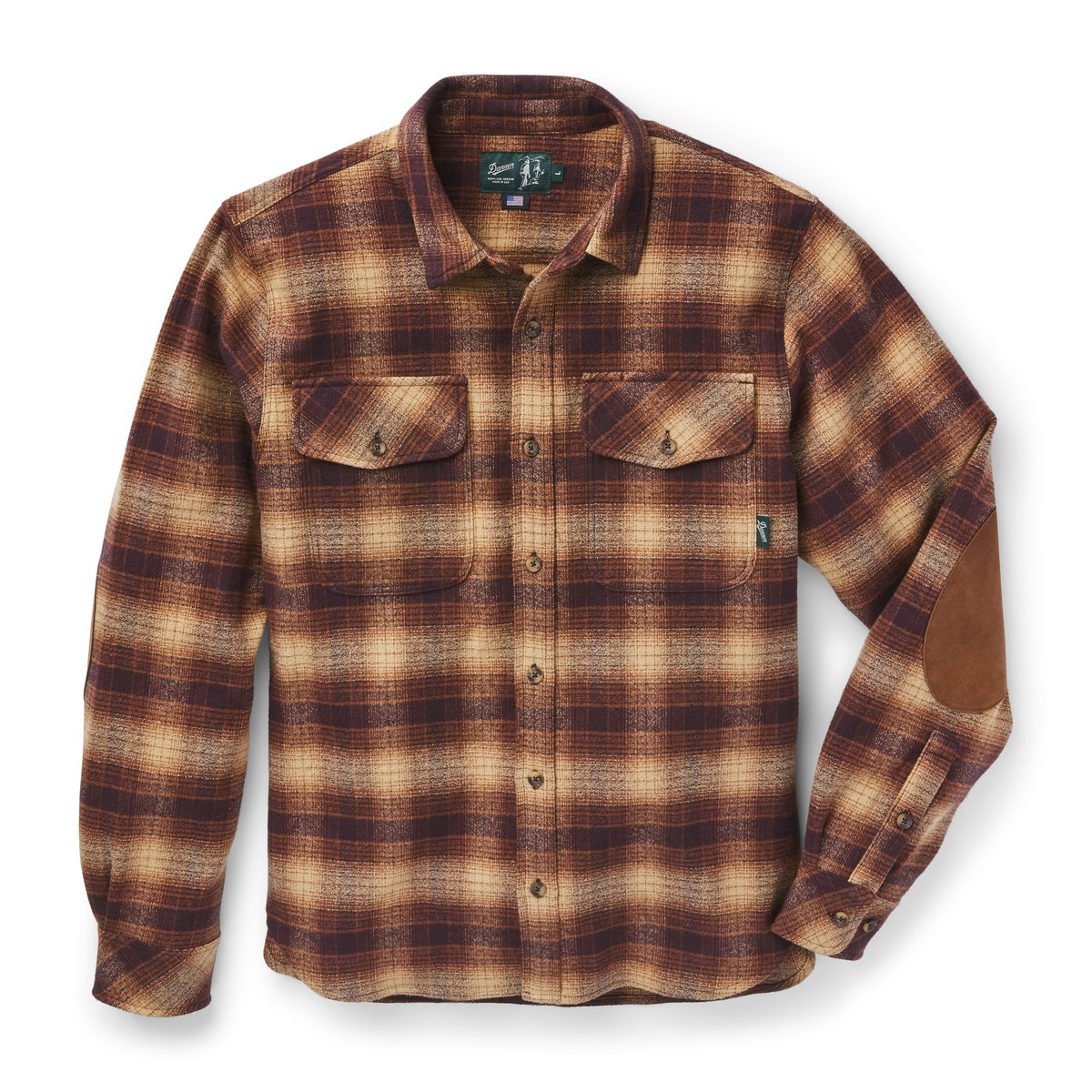 Danner Cedar Mill Cotton Flannel Shirt  Espresso Plaid